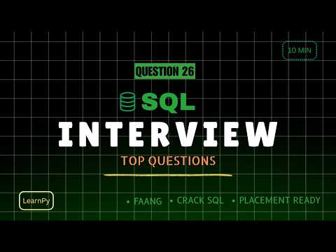Pivot Rows into Columns in MySQL | CASE WHEN Explained | SQL Interview Question with Example