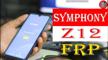 Symphony z12 frp Bypass l without computer l SaidulRid l frp lock unlock