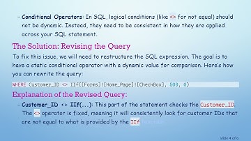 Resolving the SQL Expression Issue in MS Access Queries: A Step-By-Step Guide