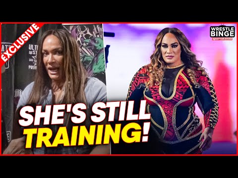 We asked Nia Jax when she's coming back to WWE