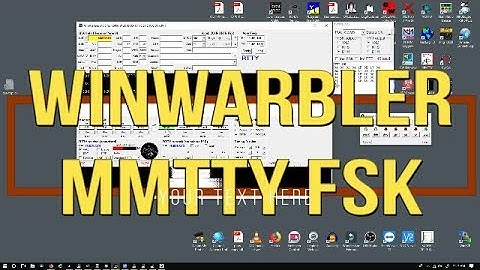 DXLab Suite Winwarbler MMTTY RTTY FSK Configuration