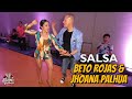 Jhoana palhua peru and beto rojas los angeles salsa dancing at los angeles bks festival 2022