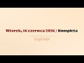 #Kompleta | 16 czerwca 2026