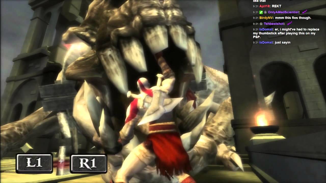 The Basilisk God of War Chains of Olympus pt.2 YouTube