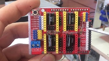 Arduino Uno ile CNC Router yapımı 5.Bölüm - Sınır anahtarı, spindle bağlantısı #15