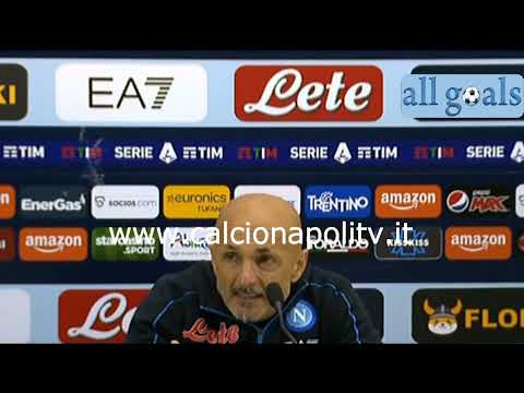 Conferenza stampa dopo Napoli - Milan