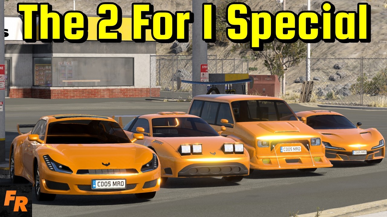 The 2 For 1 Special - 30 Minute Car Build - Automation/BeamNG Drive