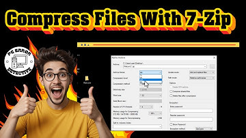 How To Compress Files With 7-Zip | Save Space & Organize (2025)