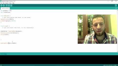 Tutorial 8 - Arduino - Read or Write Analog Input
