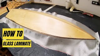RC boat build: How to glass laminate your boat