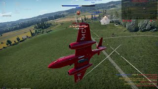 Meteor F MK.8 triple CAS kill GRB WarThunder screenshot 4