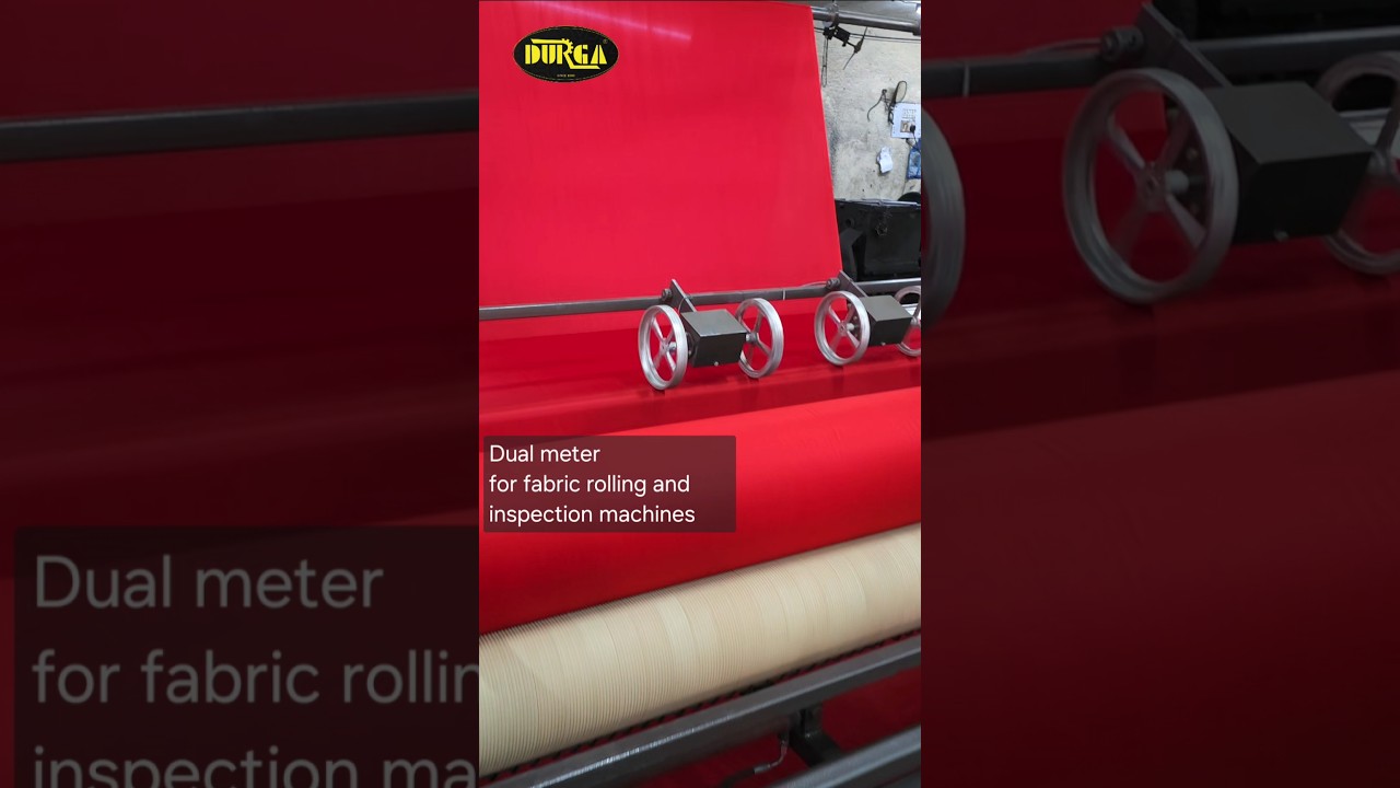 ROLLING Made Easier with Dual Meter Fabric Inspection Machines? DEW-fabric rolling machines