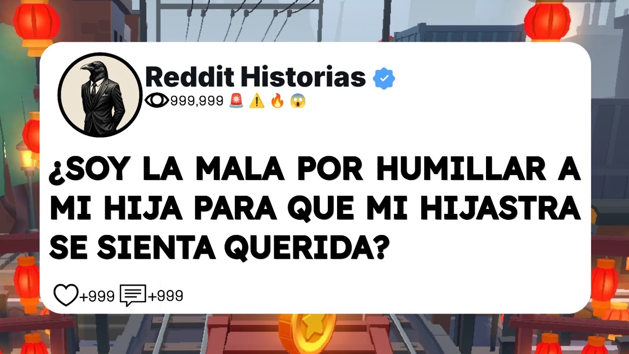 ¿SOY LA MALA POR HUMILLAR A MI HIJA PARA QUE MI HIJASTRA SE SIENTA QUERIDA?