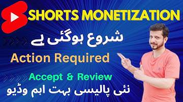 YouTube Shorts Monetization Update 2023 || Action Required-How to Accept New YPP Terms on Mobile