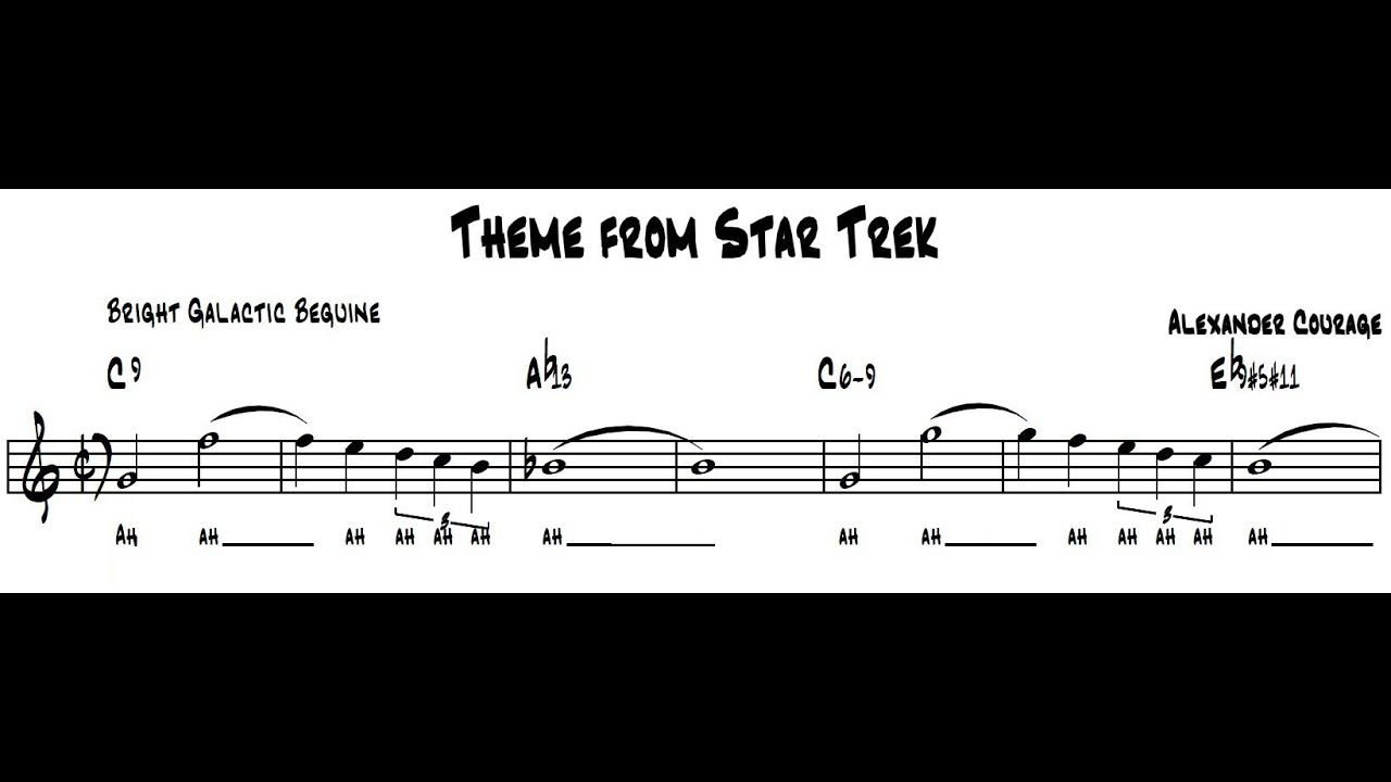 star trek theme music youtube