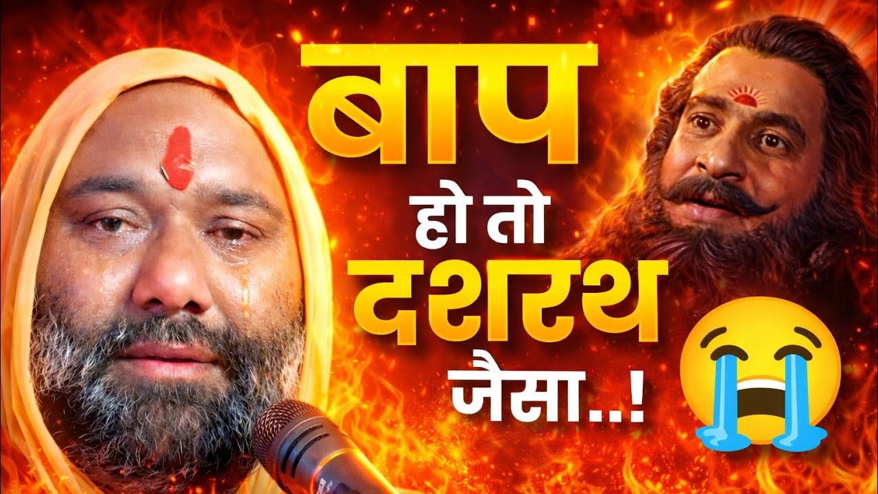 😥 बाप हो तो दशरथ जैसा हो 💔😭 | Vishnu Chetan ji Maharaj | My Life Sadguru ji