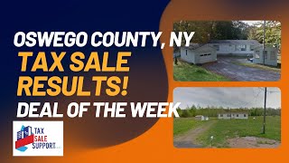 NY Property Deals of the Week - Oswego Tax Sale Results!
