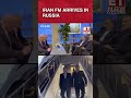 Iran FM Arrives In Russia For Talks With Russian President Putin Amid Regional Peace Push