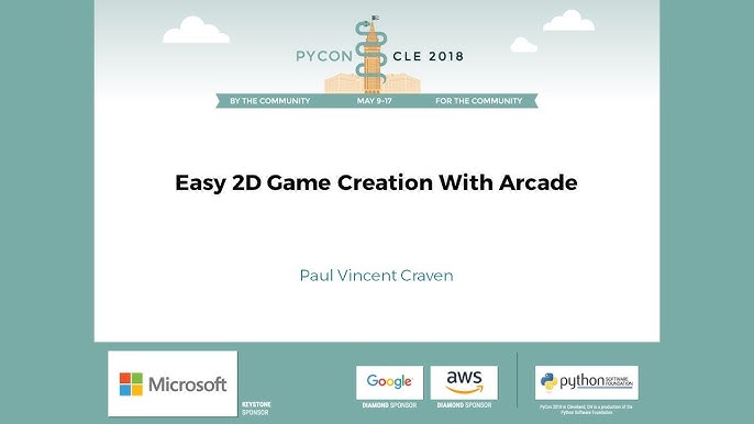 How to create a 2D game with Python and the Arcade library