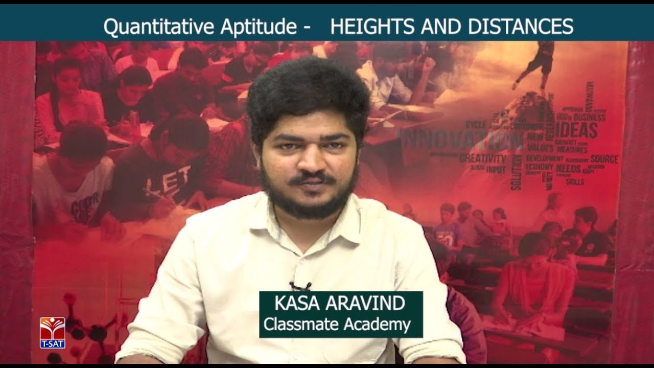 RRB - ARITHMETIC || Heights & Distances || Kasa Aravind