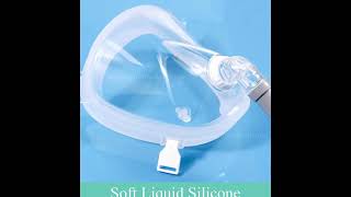 Medical Full Face Resuscitator Mask Niv Respiratory Mask Oxygen Mask Manufacturing Process