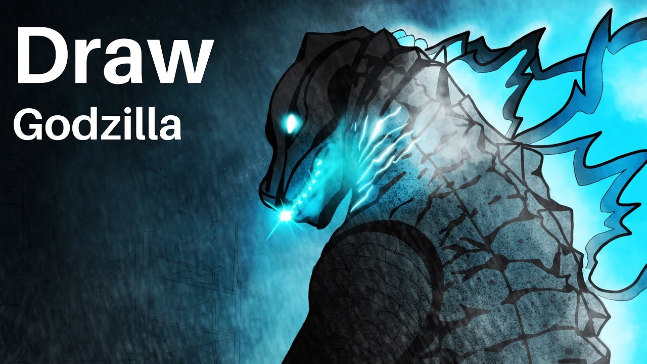 Procreate Godzilla Draw Godzilla On Procreate ~ Music(Who will know) from Shin Godzilla ...