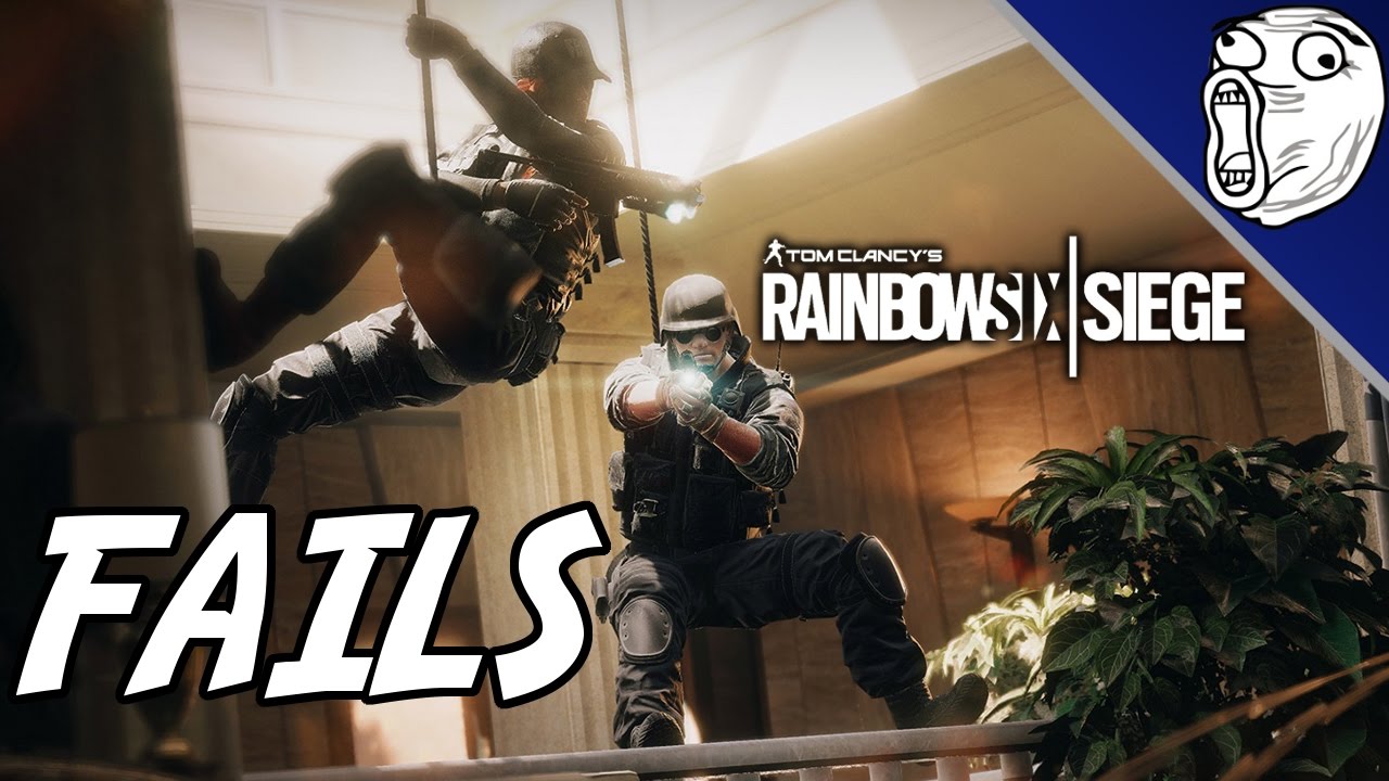 Rainbow Six Siege Fails & Funny Moments #2: Explosions & Bad Singing ...