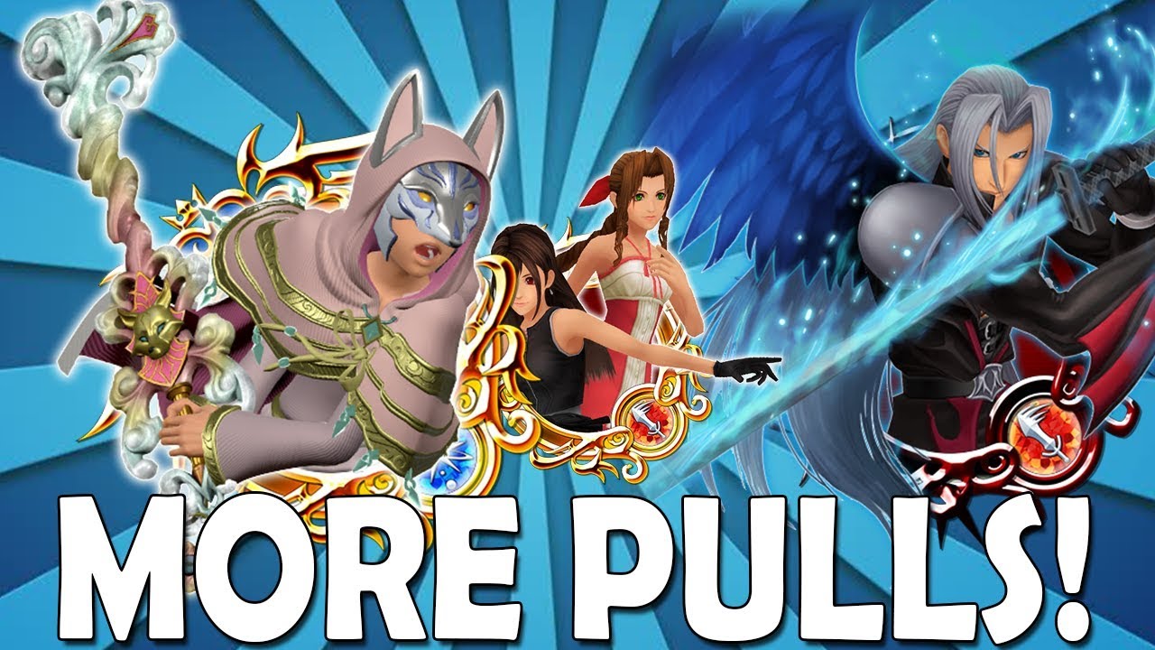 KHUX Pulling for Ava EX HD Tier 7 Medal and Tifa and Aerith Medal