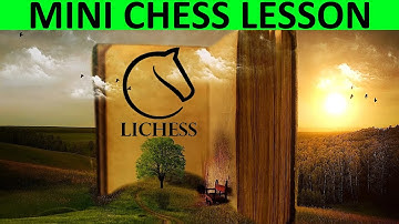 How to create a Lichess study #chess