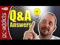 Q&amp;A #1 - Answers to Your Tech Questions