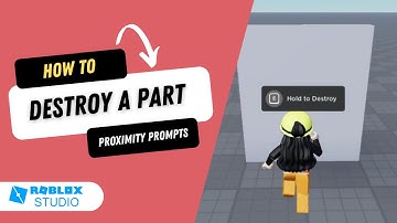 How to Destroy a Part in Roblox Studio