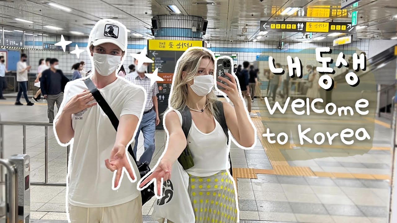 [VLOG] #한국여행 노르웨이 친동생 한국에 초대하기!! / My Brother Visits Me in Korea