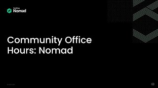 Celebrity COH: Nomad 1.7 - Workload Identity and Consul and Vault Improvements Profile