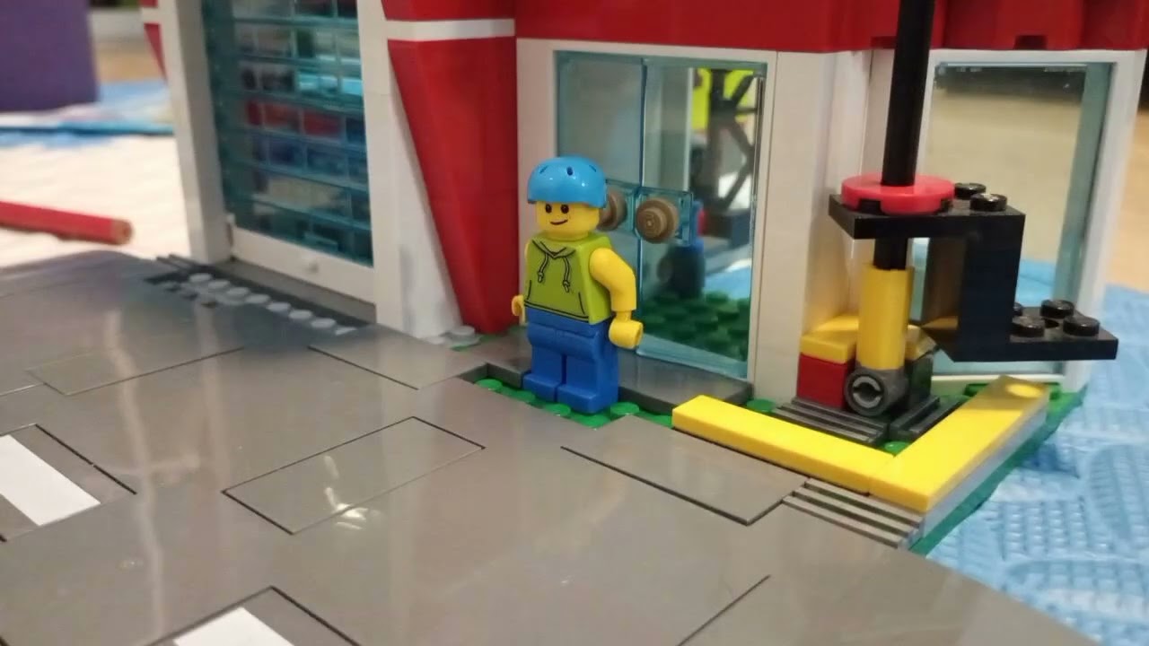 Дерзкий бандит. Лего  Stop animation