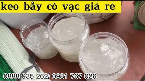 Keo bẫy cò vạc giá rẻ/keo pro/keo siêu dính/Nam cáp quang/cò môi giả giá 20k
