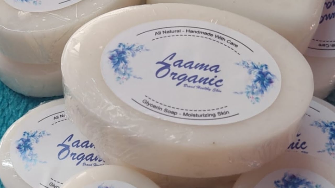 Shea Butter Goat Milk Soap/Home Made Natural Soap Making/ 