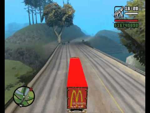 Gta San Andreas Mcdonalds Truck Youtube - gta san andreas roblox noob mod gtainside com