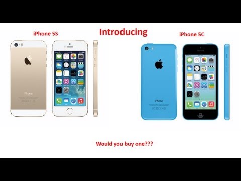 Introducing the iPhone 5S & 5C: Would you buy one???