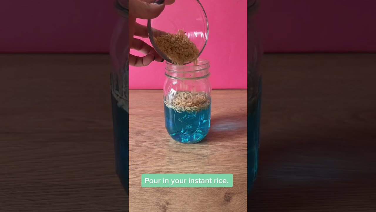 Dancing Rice Science Activity For Kids Shorts