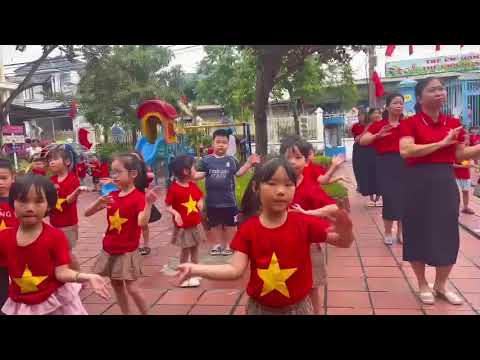 Trường MN Đại Bản Phường Hồng An hoạt động chào mừng ngày giải phóng Miền Nam thống nhất đất nước 30/04/1975- 30/04/2026