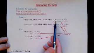 Lecture 5/12: Sign Extension