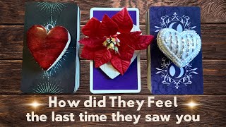 How Did They Feel 💞🖤 💫 The Last Time They Saw You 👀🖤💞💫 Pick a Card Tarot Love Reading