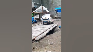 mobil rc car suzuki pickup carry wpl d12 1/10  working #shorts #mobileremotecontrol #wpl #d12