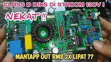 AMPUH !! CLASS D D1K5 TEGANGAN 130V