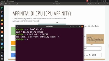 Linux cpu affinity taskset | Linux: Teoria e Pratica