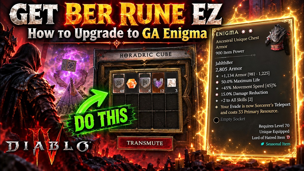 GET BER RUNE EZ - How to Upgrade to GA Enigma: video thumbnail