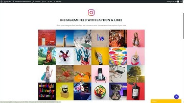 How To Configure Instagram Feed Layout |  Animated Live Wall Premium Plugin