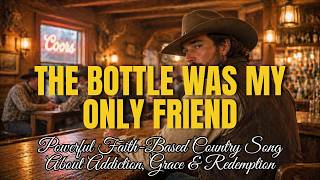 The Bottle Was My Only Friend | Faith-Based Country Song About Addiction, Grace &amp; Redemption