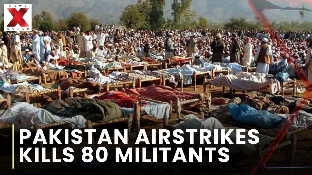 Pakistan Conducts Airstrikes Killing Over 80 Militants Along Afghan Border | NewsX World