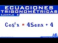 Ecuaciones trigonométricas | Ejemplo 6